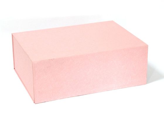 Roze Rechthoek Vouwbare Gerecycleerde Document Giftvakjes