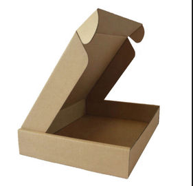 Smooth Cut Corrugated Paper Box For Mailing With Custom Design Service