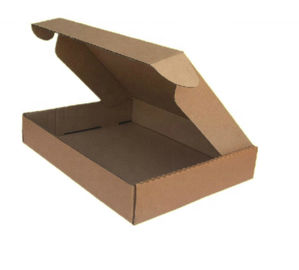 Smooth Cut Corrugated Paper Box For Mailing With Custom Design Service
