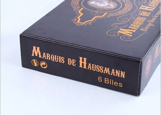Drukte het in reliëf maken Geverniste 380gsm Golfdoos